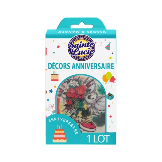 Décors à manger anniversaire SAINTE LUCIE