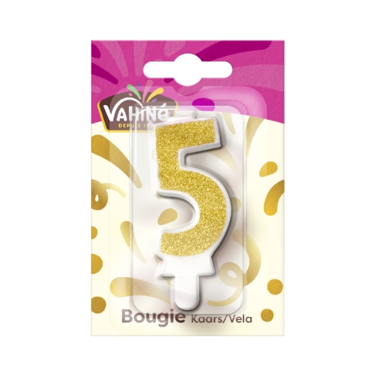 Bougie anniversaire  n°5