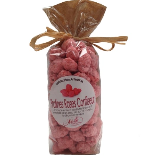 Bonbons pralines rose confiseur