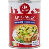 Lait Concentré Entier Non Sucré CARREFOUR CLASSIC'