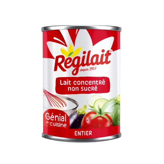 Lait Concentré Non Sucré Entier REGILAIT