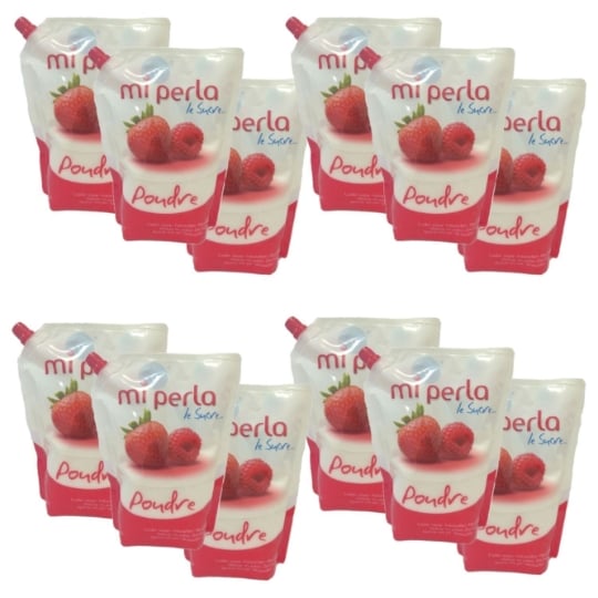 Lot 12x Sucre Blanc En Poudre - Mi Perla - 750g MI PERLA