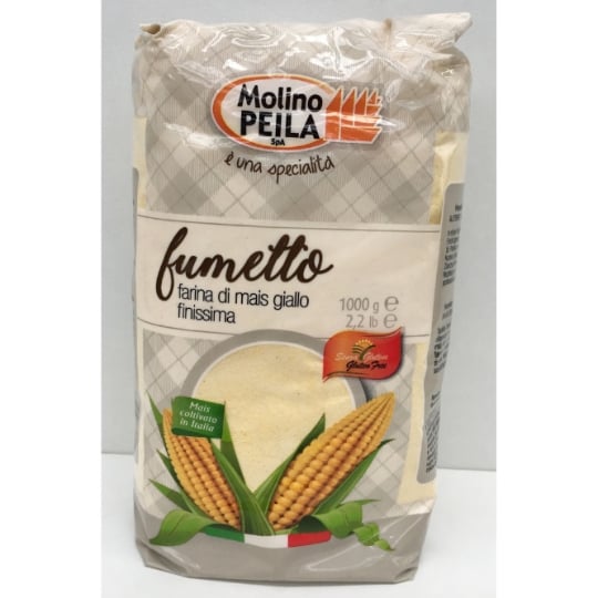 Farine De Maïs Très Fine Sans Gluten - Italie - Molino Peila - Paquet 1kg MOLINO PEILA
