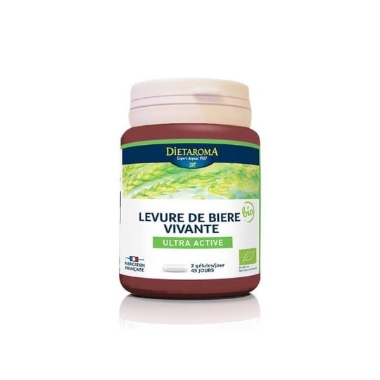 Levure De Biere Vivante Bio 90gels - Dietaroma