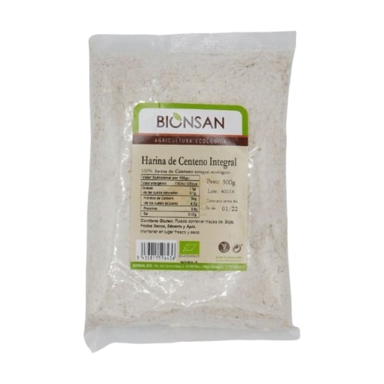 Bionsan - Farine De Seigle Intégrale Eco 500 G