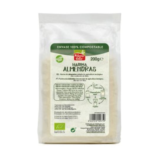 La Finestra Sul Cielo - Farine D'amande Bio 100% Compostable 200 G