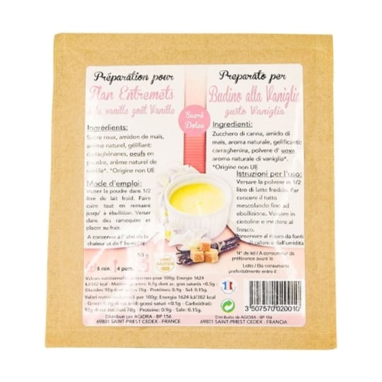 Flan Vanille Naturel FRANCE DELICES