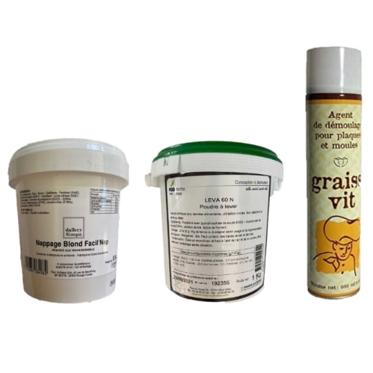 Nappage Blond, Levure, Spray Démoulage Pro CUISINE DE CHEFFE.COM