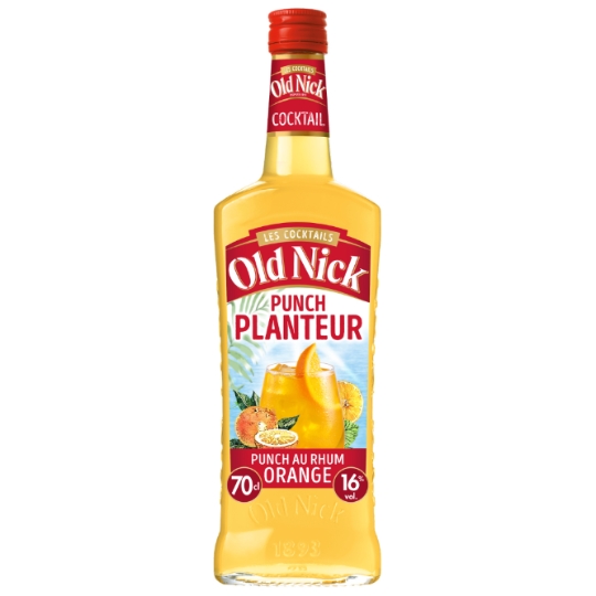 Cocktail Punch Planteur à base de rhum OLD NICK