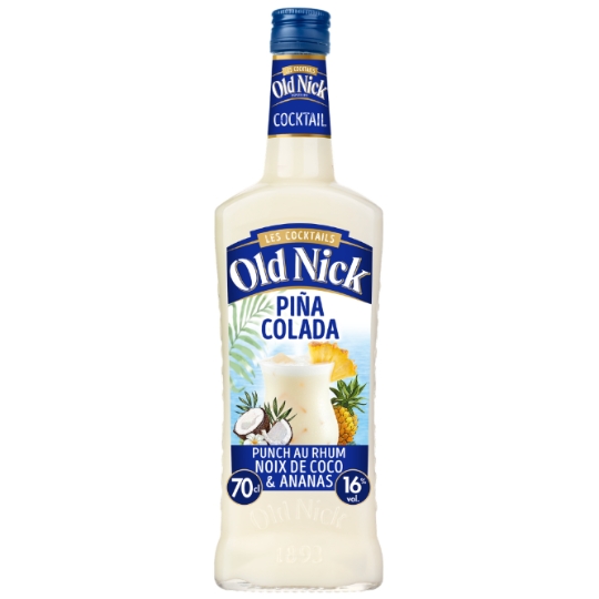Cocktail Pina Colada à base de rhum OLD NICK