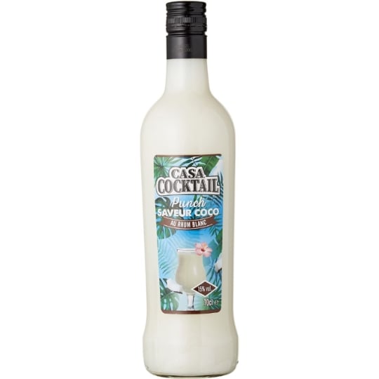 Punch saveur coco rhum blanc CASA COCKTAIL
