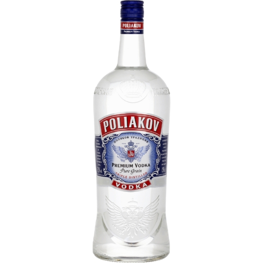 Vodka Pure Grain 37,5% POLIAKOV
