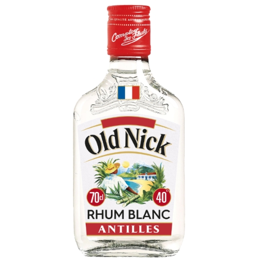 Rhum Blanc Traditionnel des Antilles 40% OLD NICK