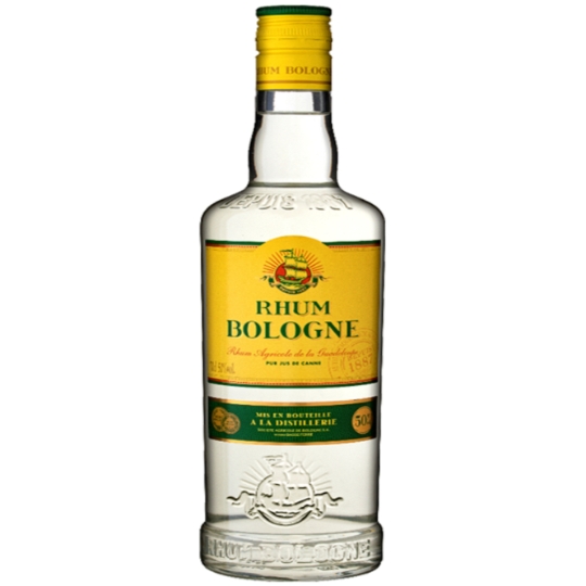 Rhum  blanc agricole BOLOGNE