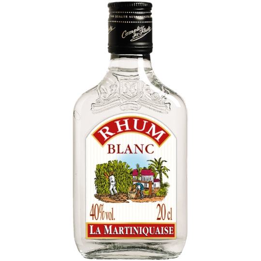 Rhum blanc LA MARTINIQUAISE