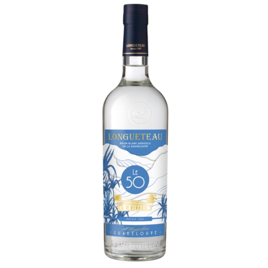 Rhum Blanc Agricole Guadeloupe 50° LONGUETEAU