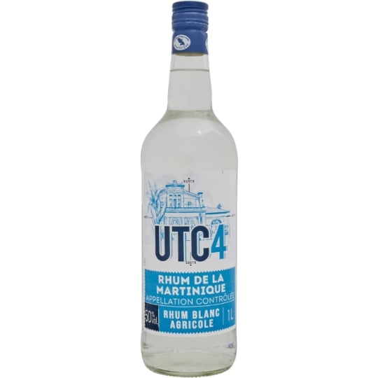Rhum blanc de la Martinique UTC4