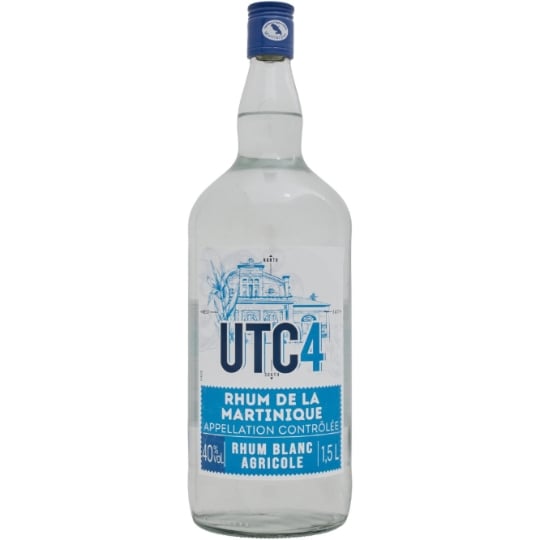 Rhum blanc de la Martinique UTC4