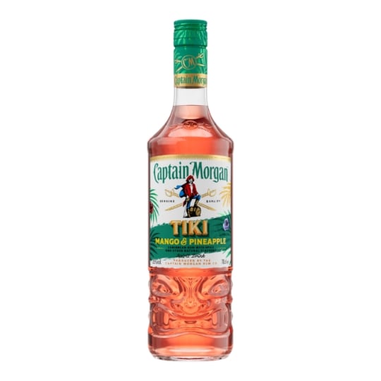 Rhum Tiki Saveur Mangue et Ananas CAPTAIN MORGAN