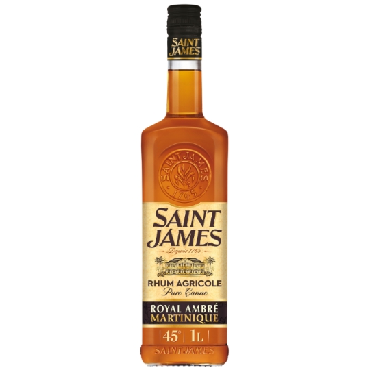 Rhum agricole royal Ambré SAINT JAMES
