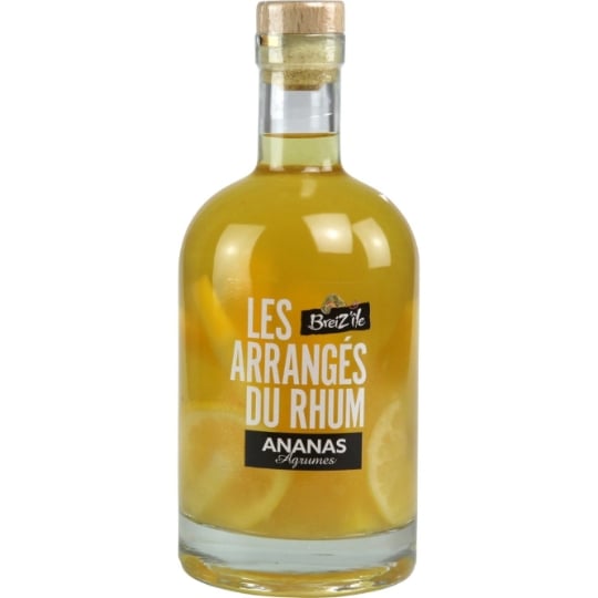 Rhum ananas agrumes BREIZ'ILE