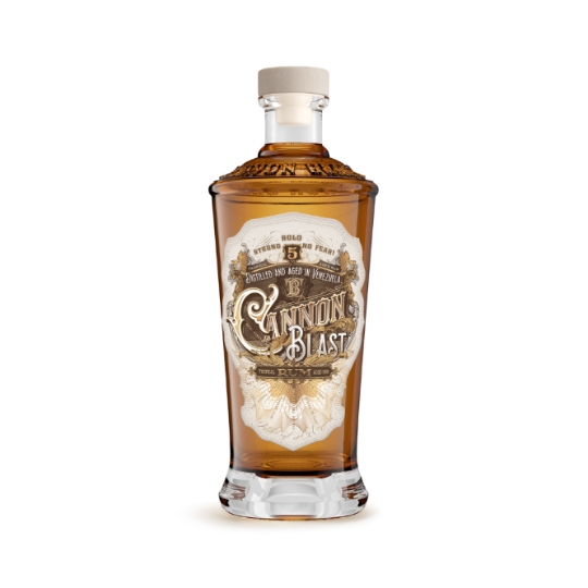 Rhum Tropical Aged Oak 5 Ans Distillé et Vieilli au Venezuela CANNON BLAST