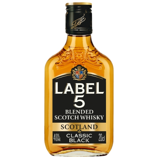 Whisky scotch classic black LABEL 5
