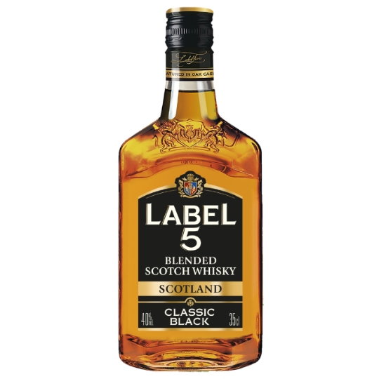 Whisky Blended Scotch LABEL 5