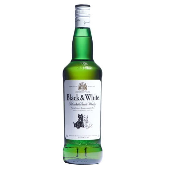 Whisky Blended Scotch 40% BLACK & WHITE