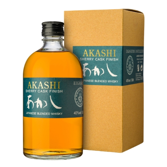 Whisky Japonais Blended Sherry Cask Finish 40% AKASHI