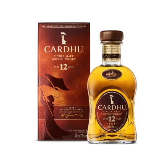 Whisky Ecossais Single Malt 12 ans CARDHU