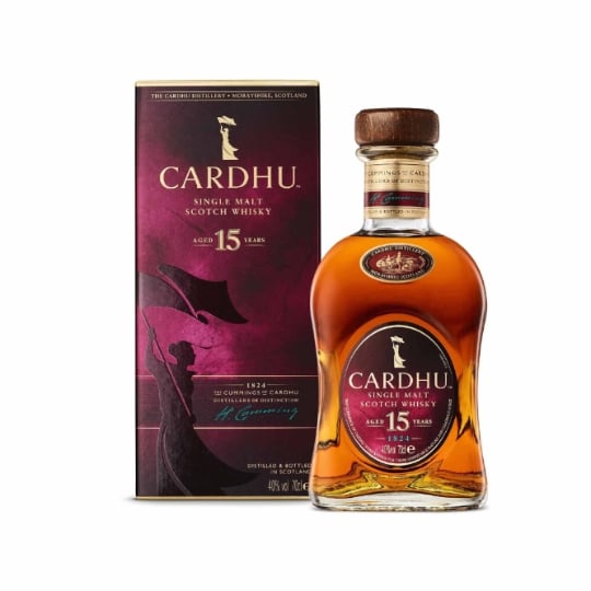 Whisky Ecossais Single Malt 15 ans CARDHU