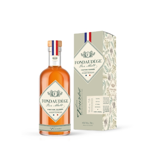 Whisky  Fondaudège finition- Tourbée FONDAUDEGE