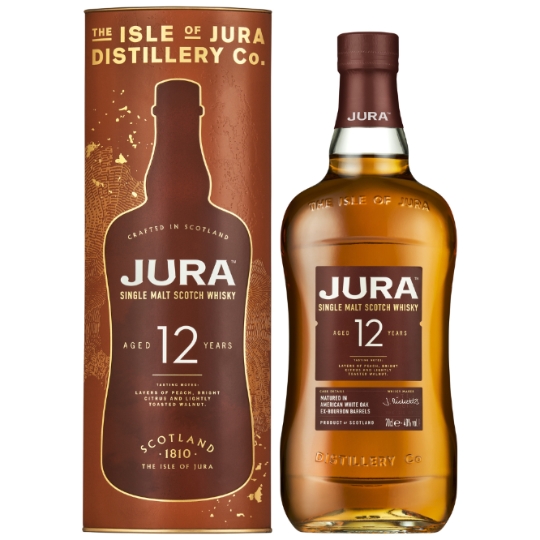 Whisky Single Malt Scotch agée de 12 ans 40% JURA