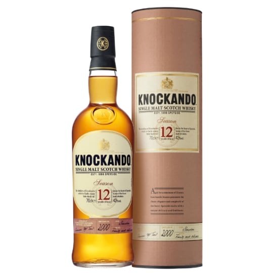 Whisky Ecossais Single Malt 12 ans KNOCKANDO
