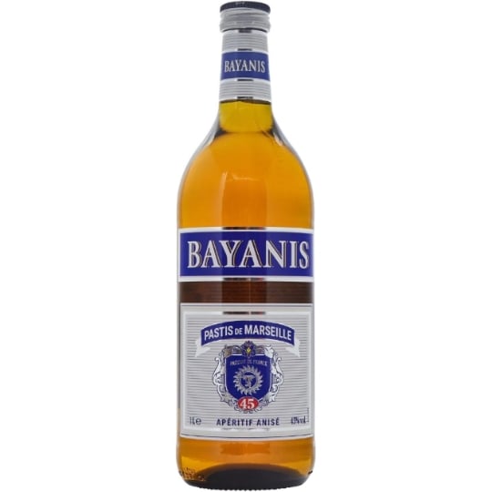 Spiritueux Anisé Pastis de Marseille 45% BAYANIS