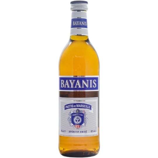 Spiritueux Anisé Pastis de Marseille 45% BAYANIS