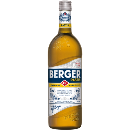 Spiritueux Anisé Pastis 45% BERGER