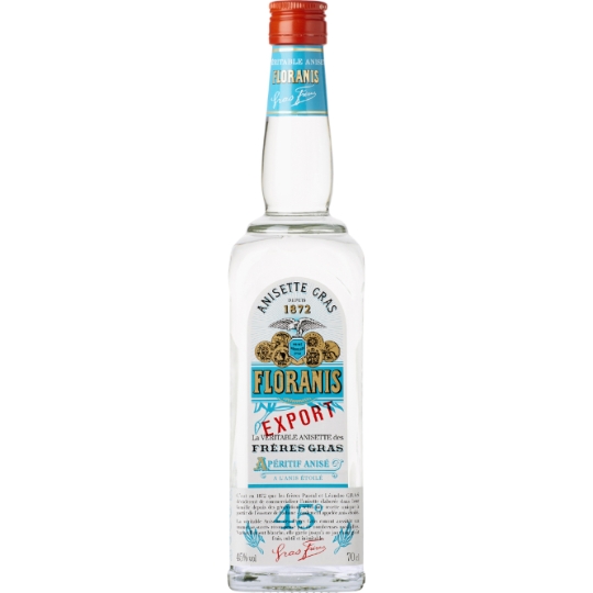 Spiritueux Anisé Anisette Gras Classic 45% FLORANIS