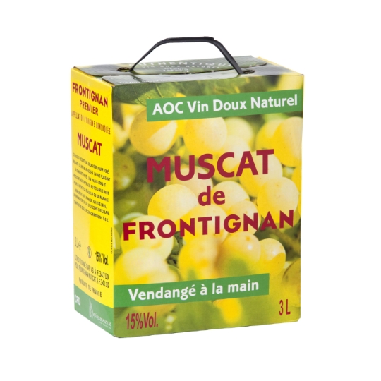 Vin Doux Naturel AOC Muscat de Frontignan 15% Vendangé à la Main FRONTIGNAN PREMIER