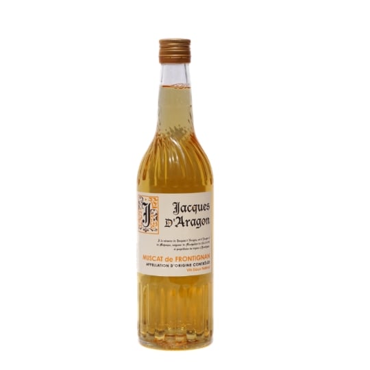 Vin Doux Naturel Muscat de Frontignan 15% JACQUES D'ARAGON