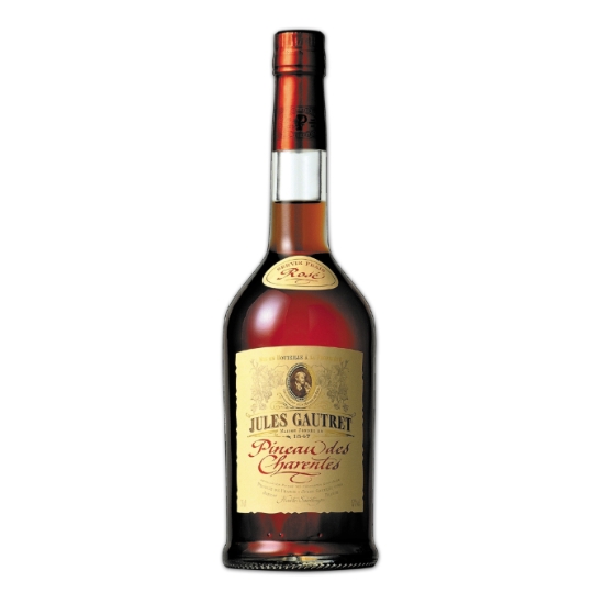 Apéritif à base de vin Pineau des Charentes Rosé 17% JULES GAUTRET