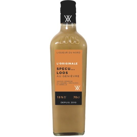 Liqueur L'Originale Crèmeuse Saveur Caramel Cannelle Spéculoos Au Genièvre 15% LOOS LOOS