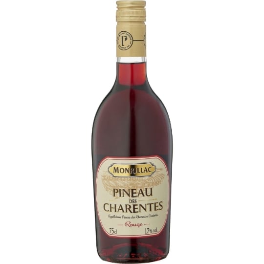 Apéritif à base de vin Pineau Rouge 17% MONRILLAC