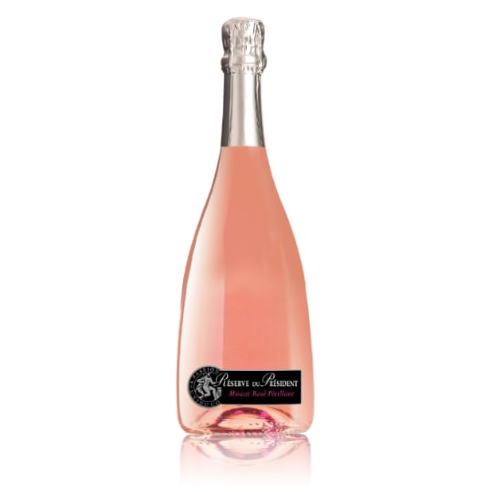Vin Doux Naturel Muscat Pétillant Rosé 6% RESERVE DU PRESIDENT