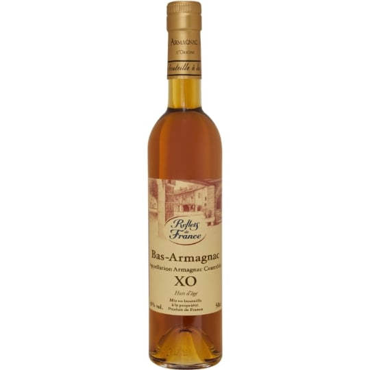 Eau-de-vie Bas-Armagnac XO Hors d'Âges AOC 40% REFLETS DE FRANCE