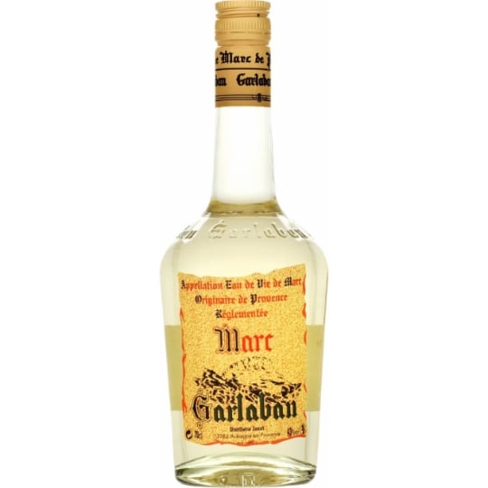 Eau-de-vie de Provence 43% MARC DE GARLABAN