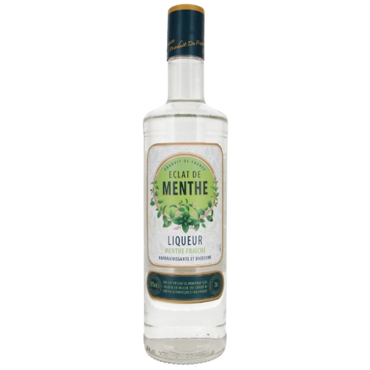 Liqueur Menthe Fraîche Rafraîchissante et Digestive 18% ECLAT DE MENTHE