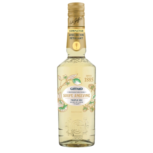 Liqueur Soupe Angevine Triple Sec Sucre de Canne Citron GIFFARD
