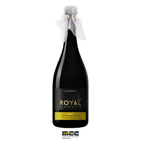Vin pétillant blanc Royal Limousin pomme chataîgne LE PERE DEFRANCE